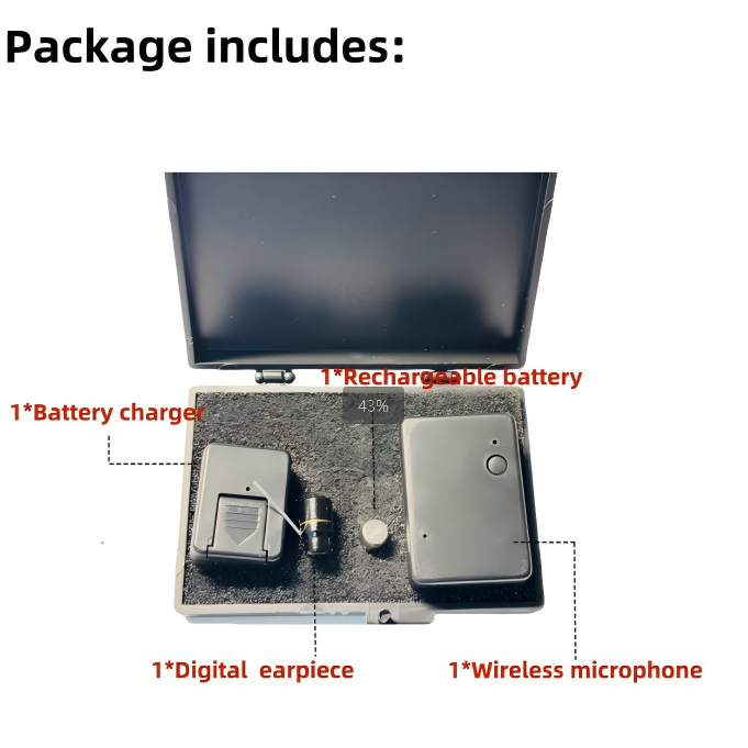 Bluetooth Exam Earpiece Set