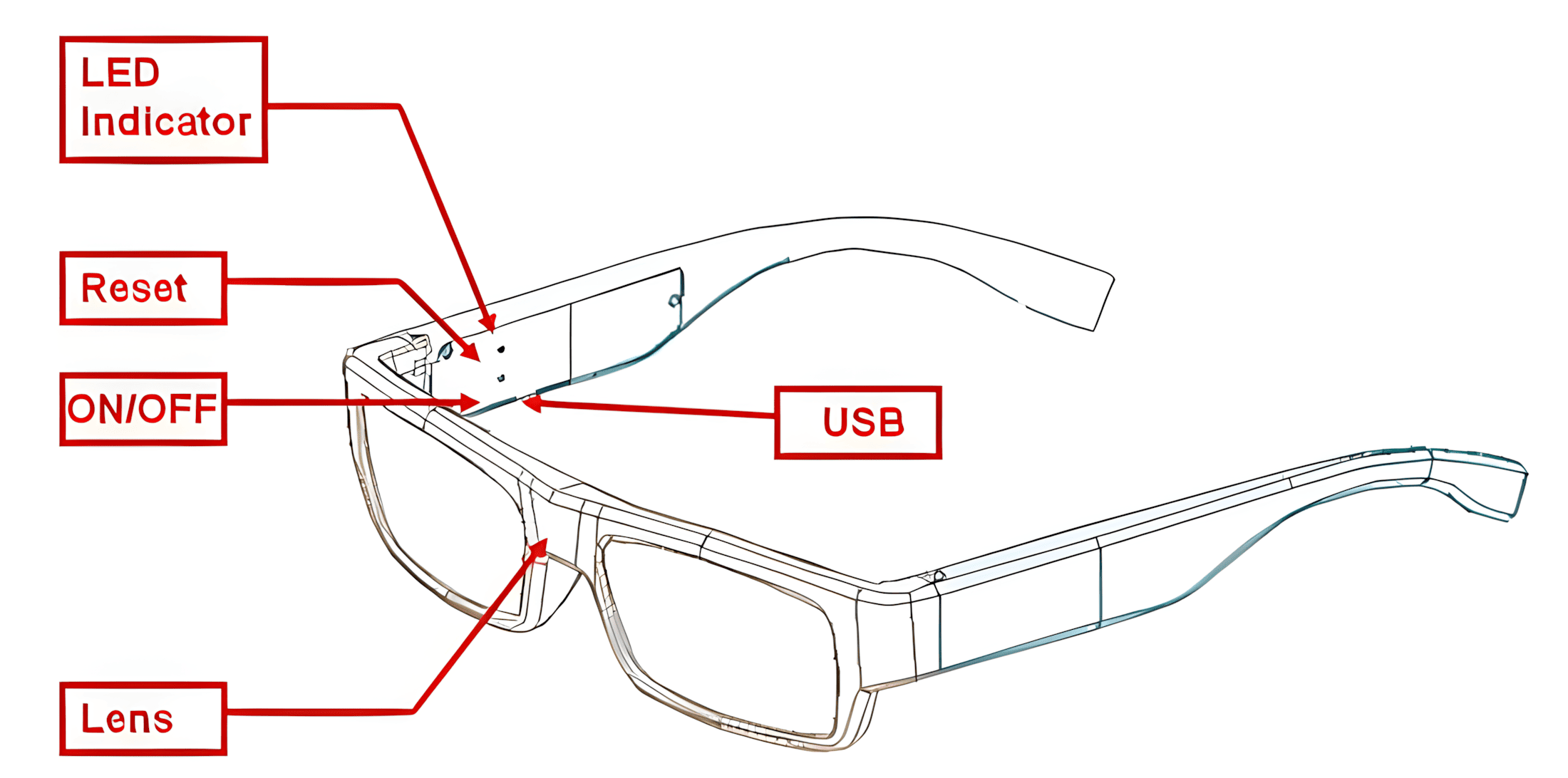 Glass Hidden Camera 10