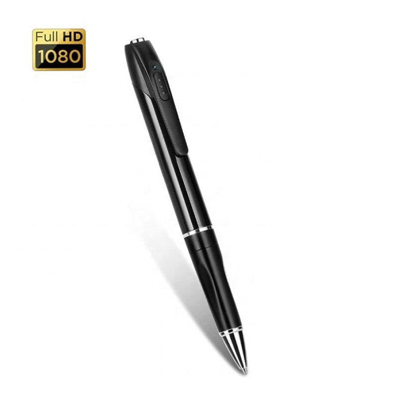 Small Ballpoint Pen Camera FULL HD 1080P With Built-in Microphone Security Camera for Home Office Video Pen Pinhole Camera