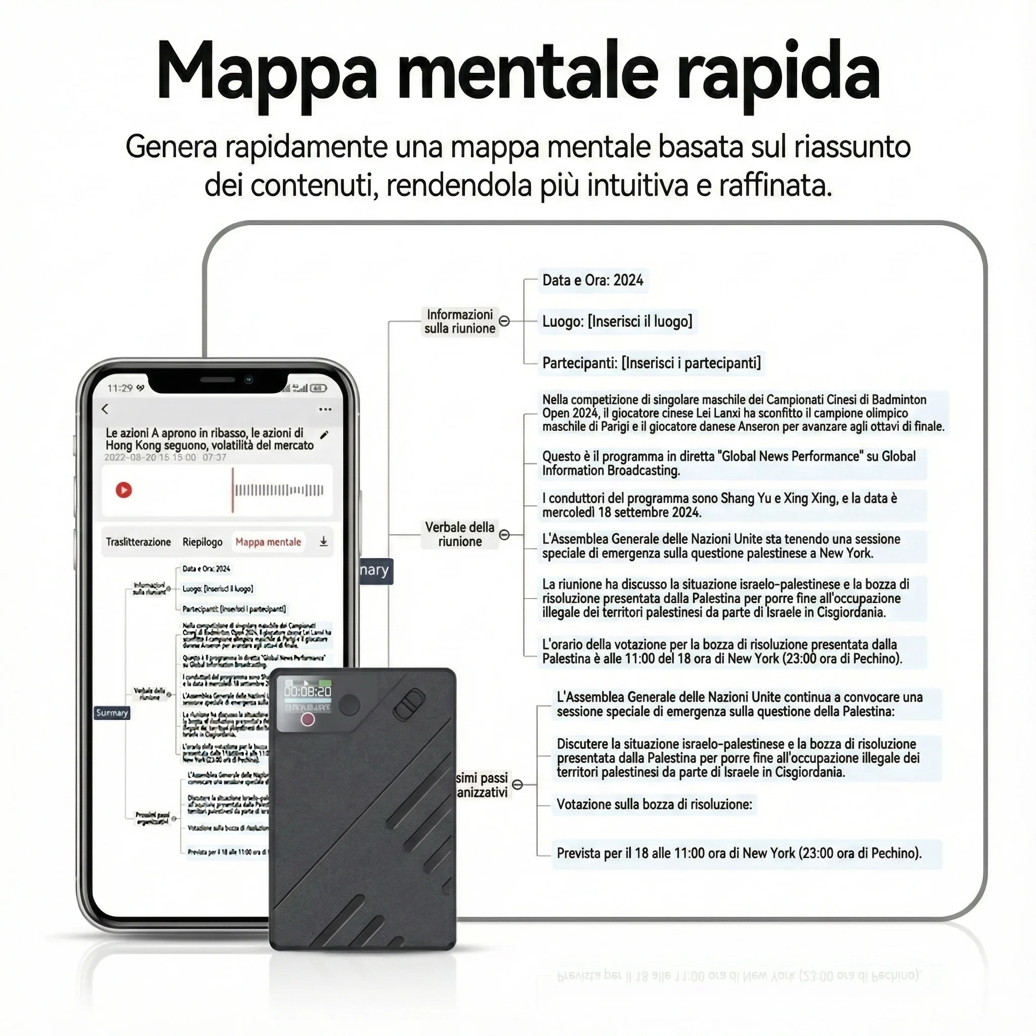 Generazione Mappa Mentale