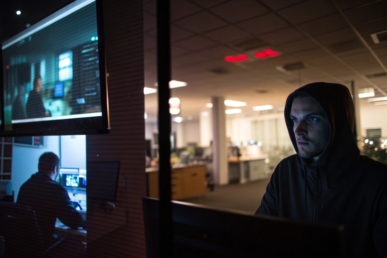 Comparaison côte à côte d'une image de surveillance de basse qualité et d'une image de haute qualité.