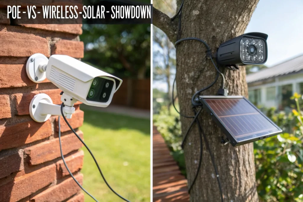 Technologiczne starcie: PoE vs. Wireless Solar - wybór technologii Mos