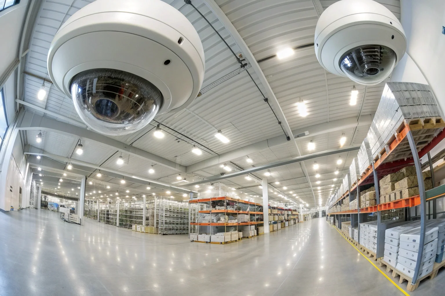 Installation de vidéos commandées par un professionnel dans un magasin public et ordonné
