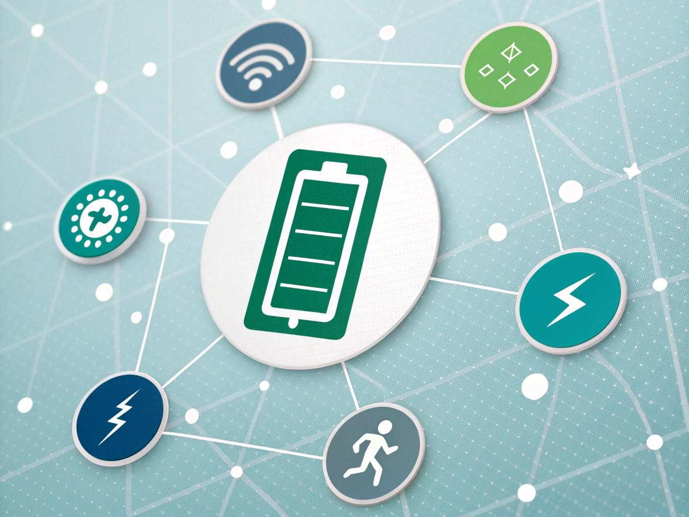 Die Infografik zeigt, wie lange die Akkulaufzeit eines Kamera-Spiegels beeinträchtigt wird