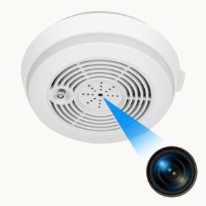 1080P WiFi Smoke Detector Hidden Camera with Night Vision