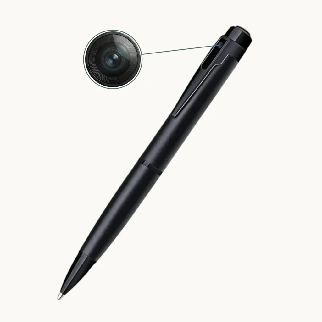 Penna spia con telecamera Full HD 1080P con foto e audio da 30 MP (W10)