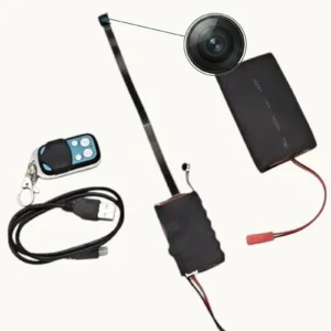 1080P DIY Spy Camera Module with 12-Hour Battery & Remote Control
