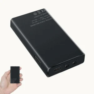 Grabadora de voz magnética y batería externa | 32 GB, 288 horas de grabación