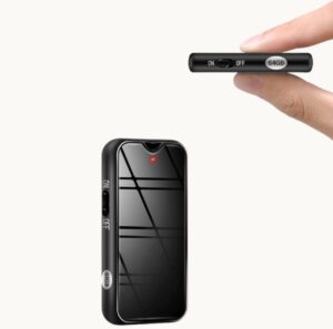 Mini grabadora de voz magnética con 64 GB y acceso directo a archivos OTG