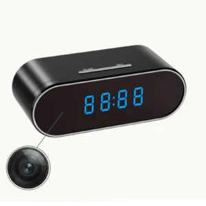 Z10 WiFi Spy Camera Clock with 1080P HD, Night Vision & Motion Detection