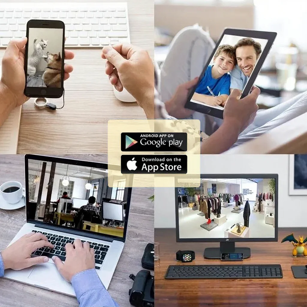 1080P WiFi Smoke Detector Hidden Camera with Night Vision (Model: SC02)