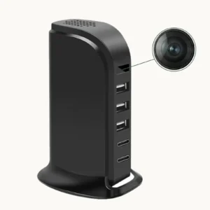 Covert 1080P WiFi Security Camera in a 5-Port USB Charging Hub