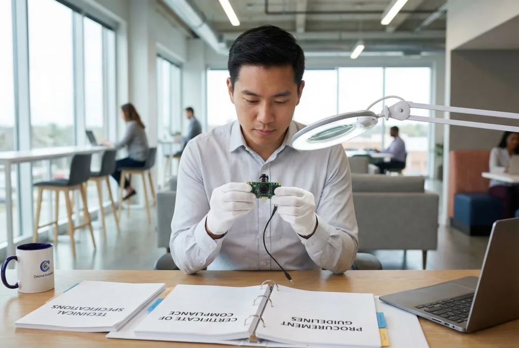 B2B Hidden Camera Selection