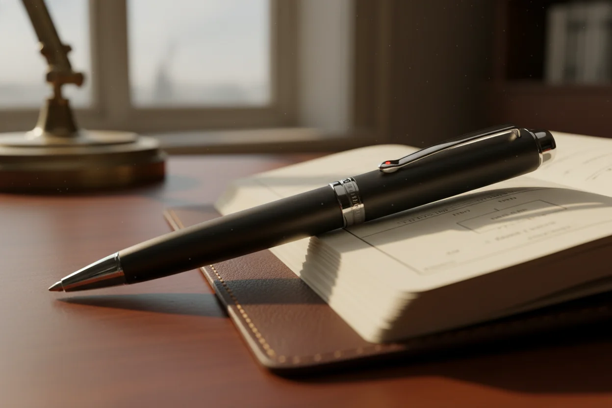 Executive spy pen camera