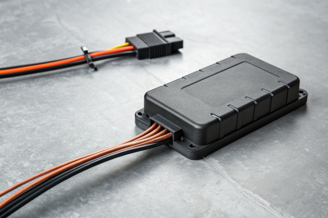 Modulo GPS per auto con cablaggio industriale e scocca impermeabile