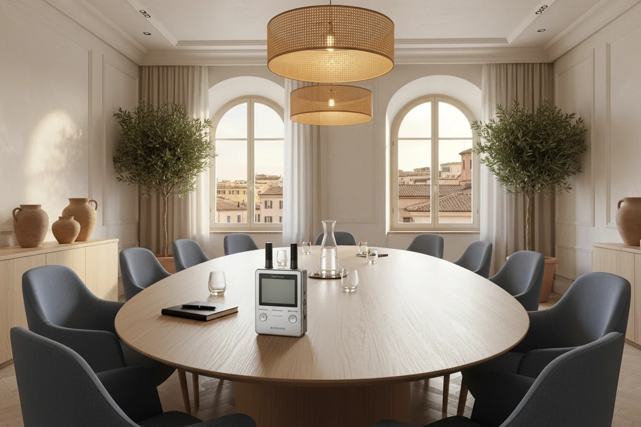 Utilizzo professionale di registratori vocali in contesto aziendale italiano