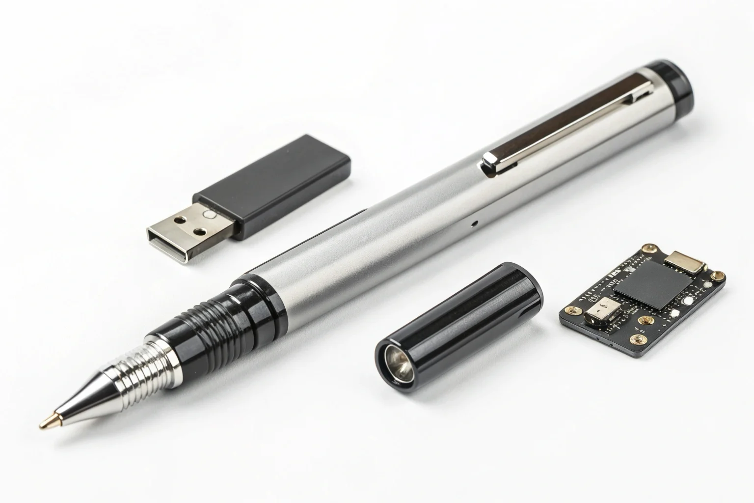 Battery and memory capacity of a voice recorder