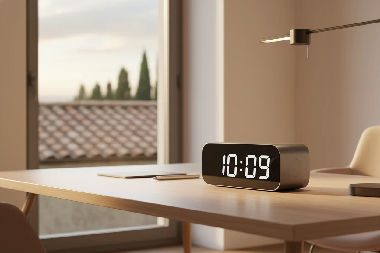 Micro telecamera nascosta integrata in un orologio digitale