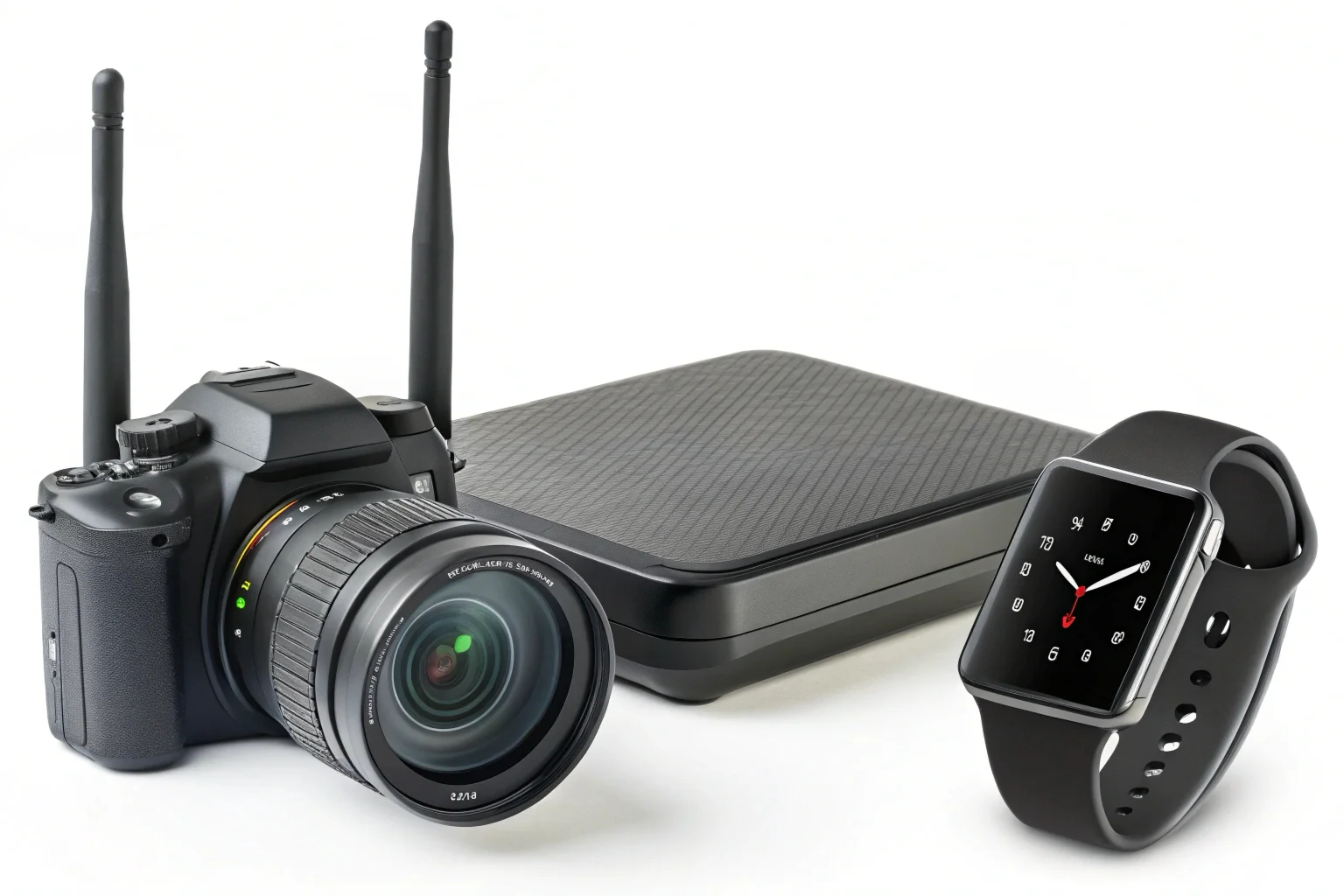 Schema della portata del segnale WiFi per un orologio spia