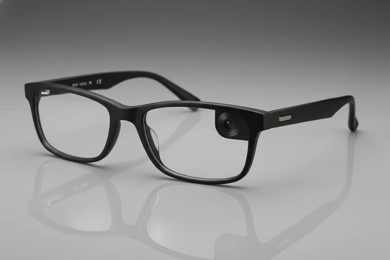 High definition video camera disguised as everyday eyewear