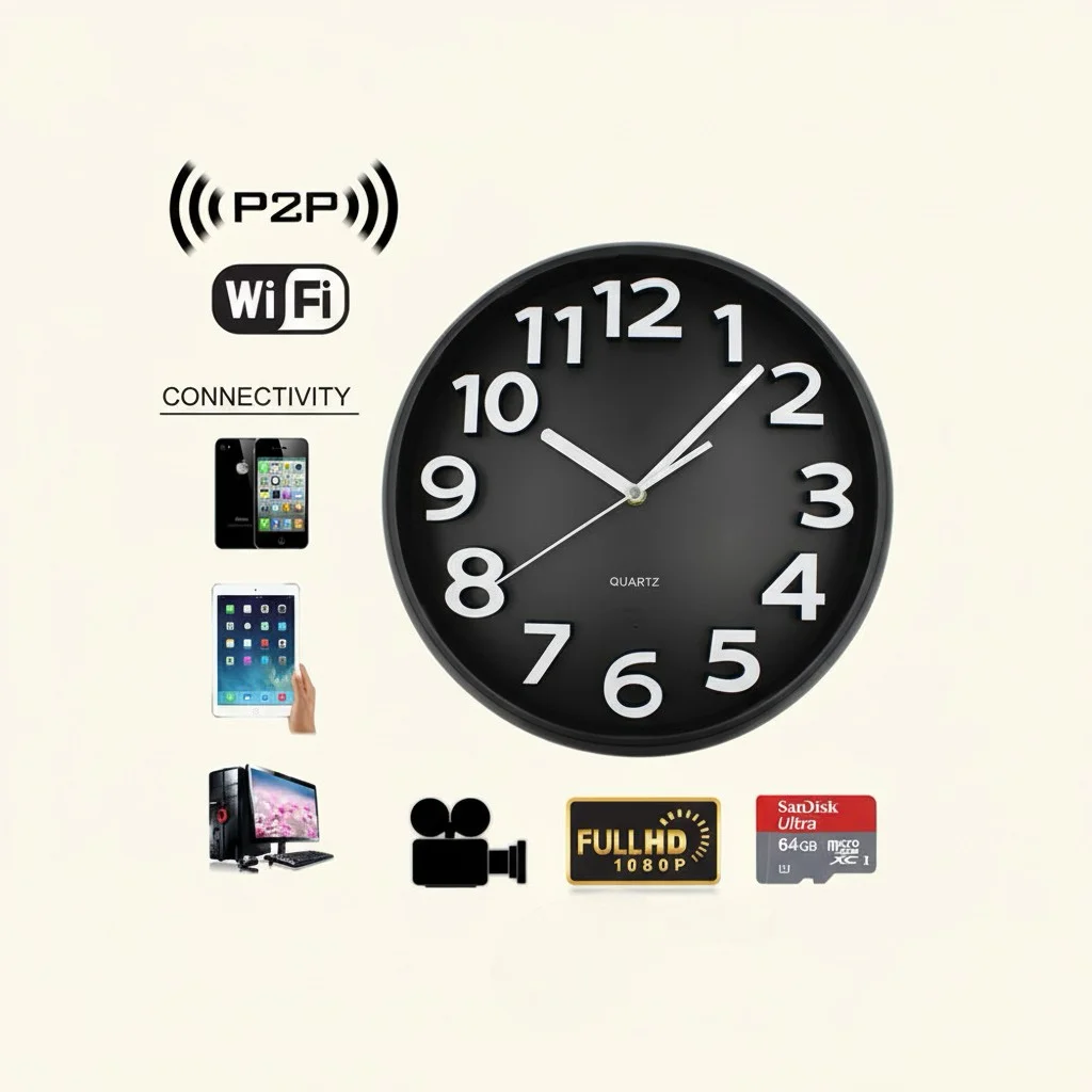 WiFi Camera App Remote Monitoring Connection