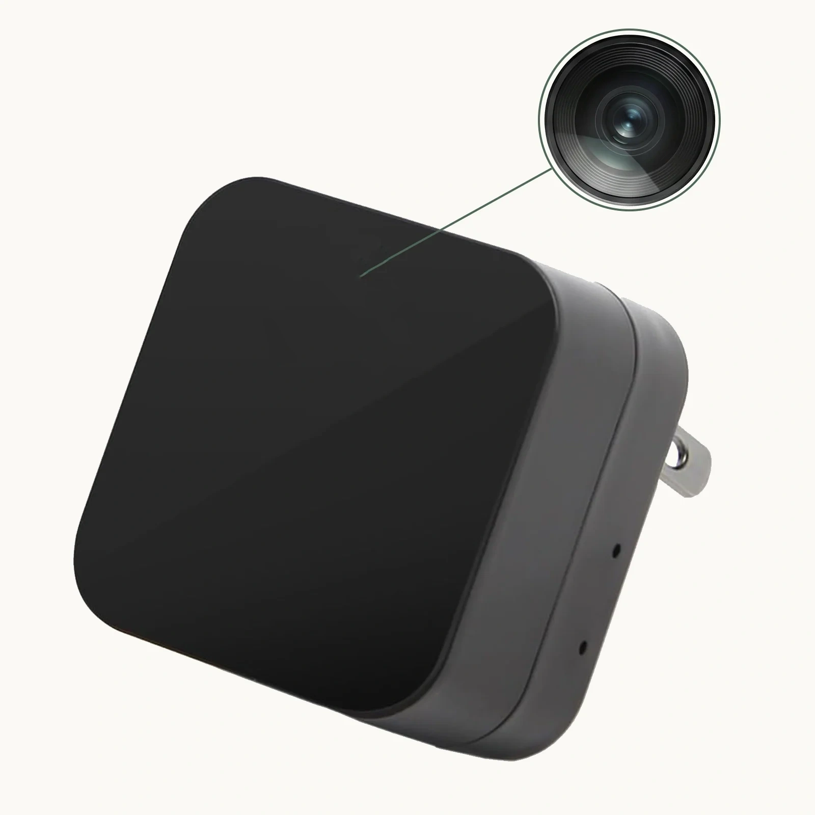 Wi-Fi Spy Cameras Wall Socket Charger 720p Motion Detection