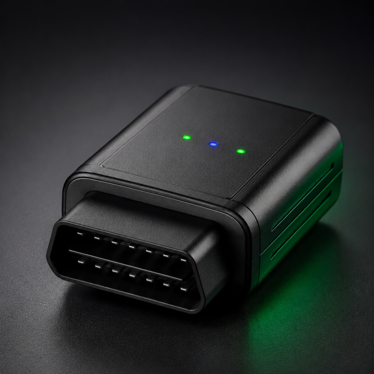 OBD-II Vehicle Tracker — 4G + Long Battery