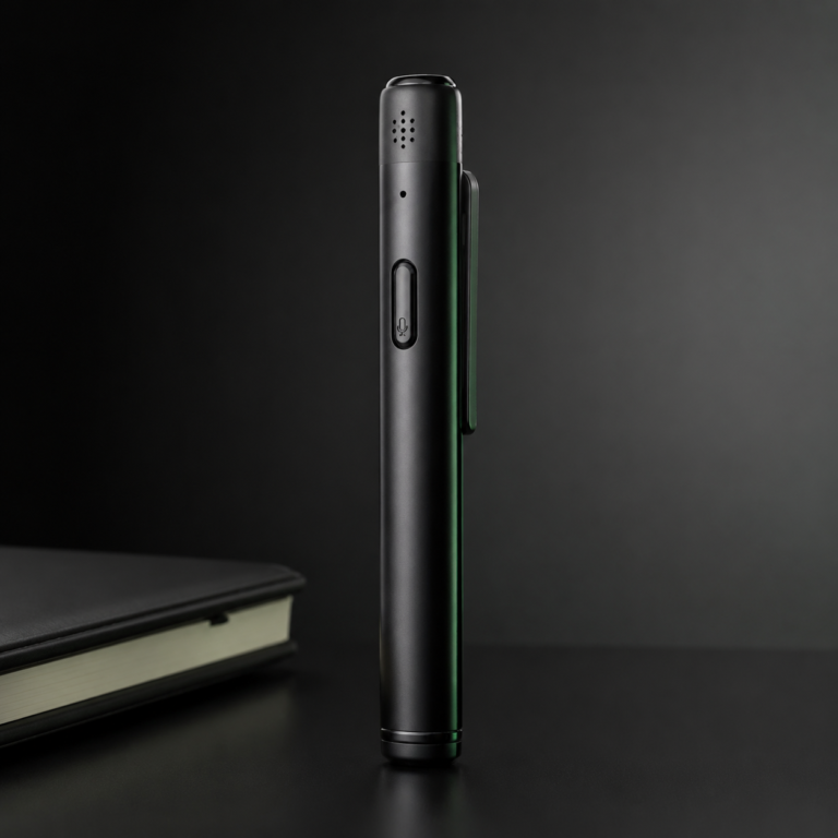 Voice-Activated Pen Recorder — 64GB