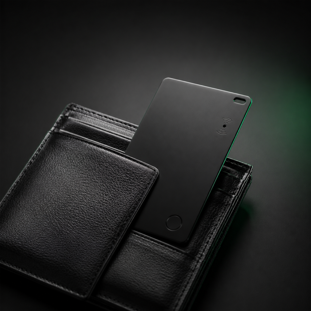 Wallet Card Tracker — 4G LTE